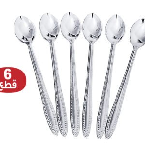 طقم معلقه ايس كريم استيل 6ق