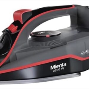 مكواه بالبخار ميانتا 2200 وات اسود / احمر