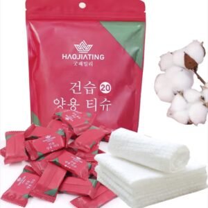 مناديل مضغوطه للوجه