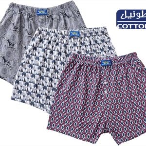 قطونيل بوكسر رجالى مطبوع