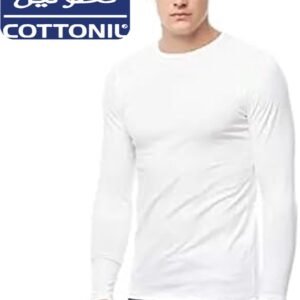 قطونيل فالنه بكم طويل ابيض