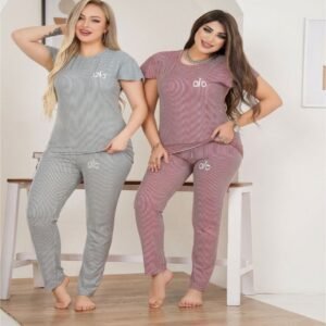 بيجامه حريمى نص كم