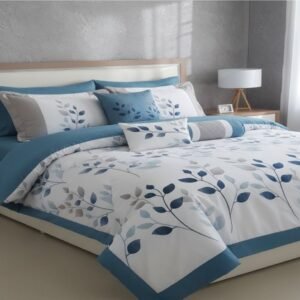 طقم ملايه مطرز 4قطع