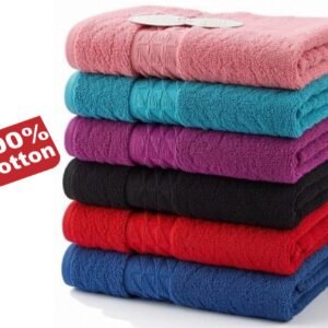 علبه فوطه غوامق قطن 100% 6قطع