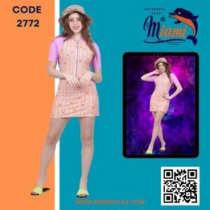 ميامى مايوه بناتى جيبه مطبوع 2772 مقاس 6