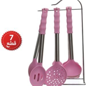 طقم توزيع سيليكون يد استيل