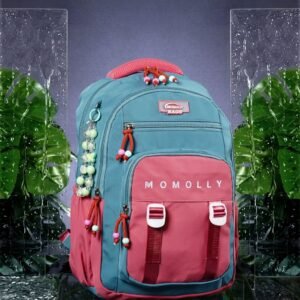 شنطه ضهر مدرسيه بناتى 4 سوسته ماركه momolly