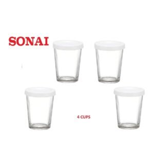 طقم 4 كوب زبادى سوناى